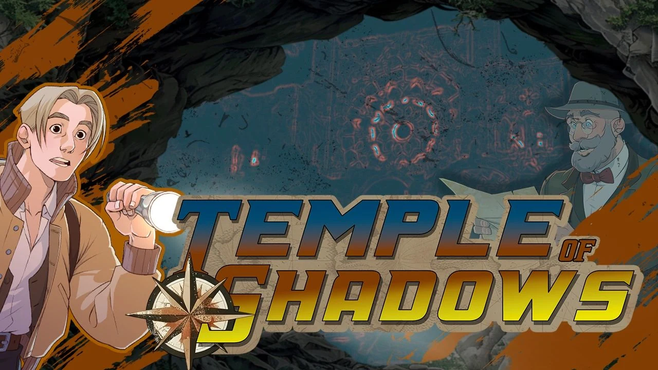 Temple of Shadows illustrated key art